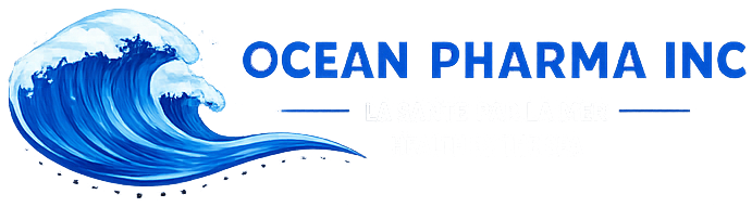 Logo Ocean Pharma blanc