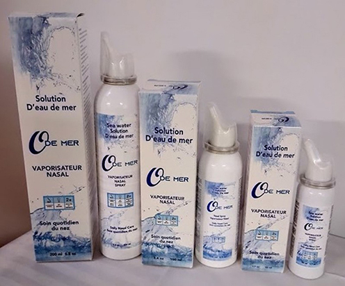 Gamme de produits ocean pharma - Vaporisateur nasal pour adultes